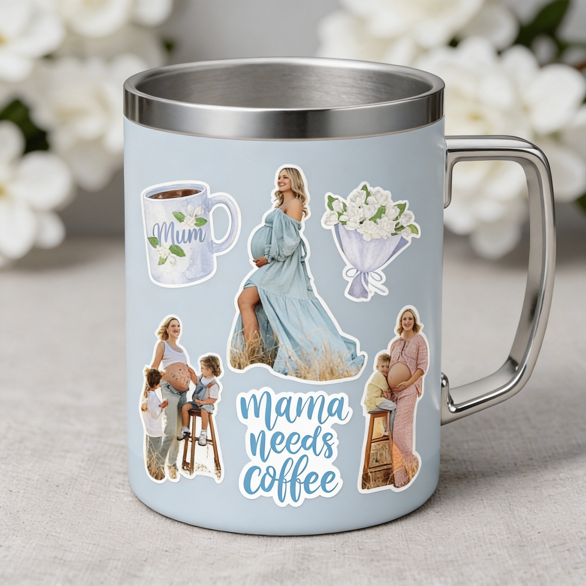 Custom Mother's Day Sticker Sheets