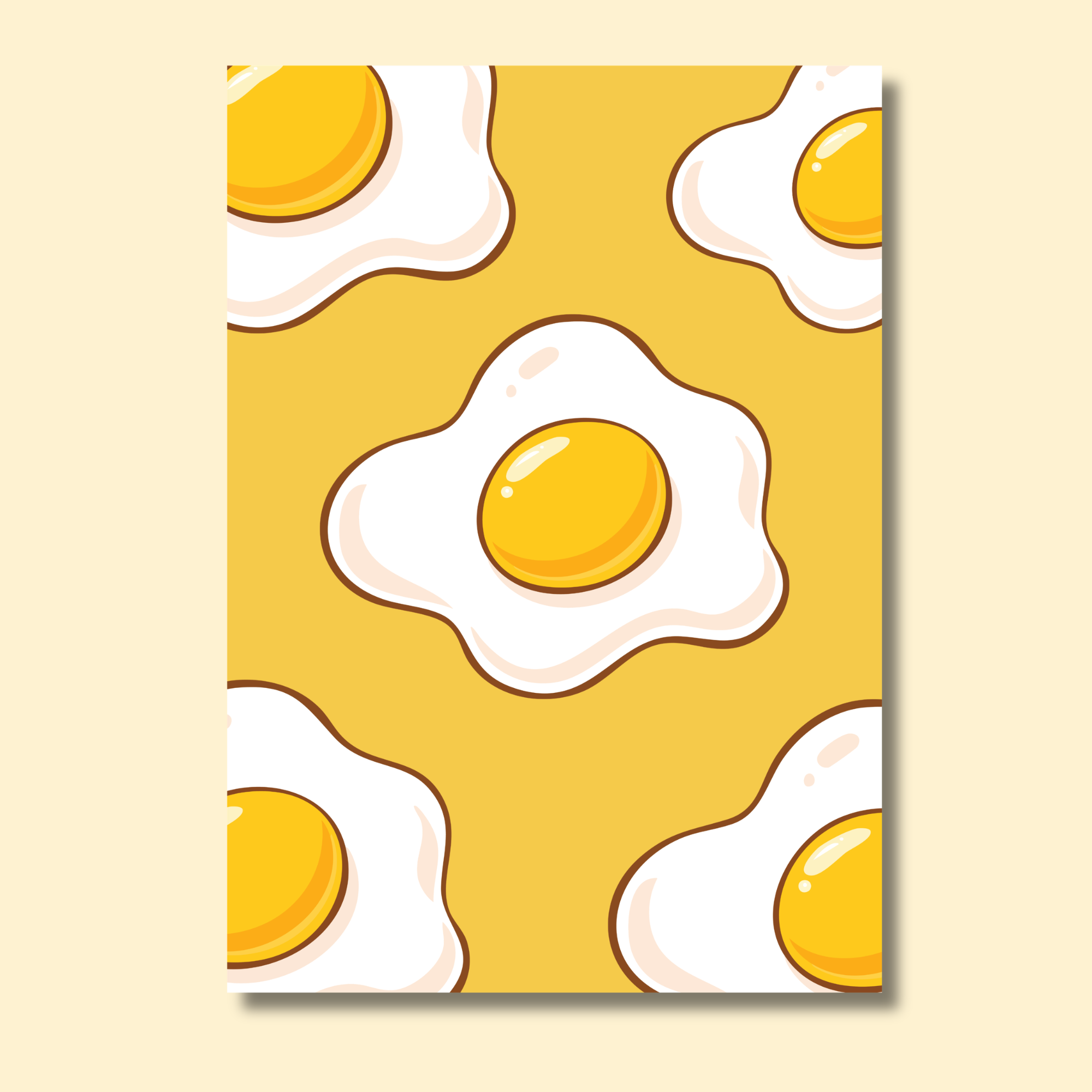 "Sunny Side Up" | Kitchen Wall Poster