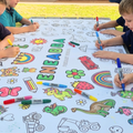 Custom School Large Colouring & Craft Print