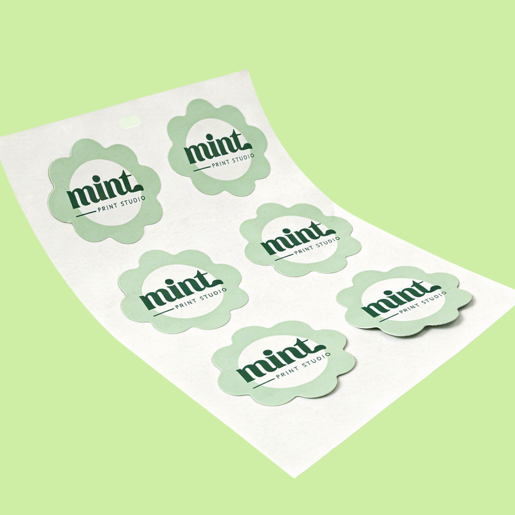 Custom Shape Stickers Sheet | Vinyl