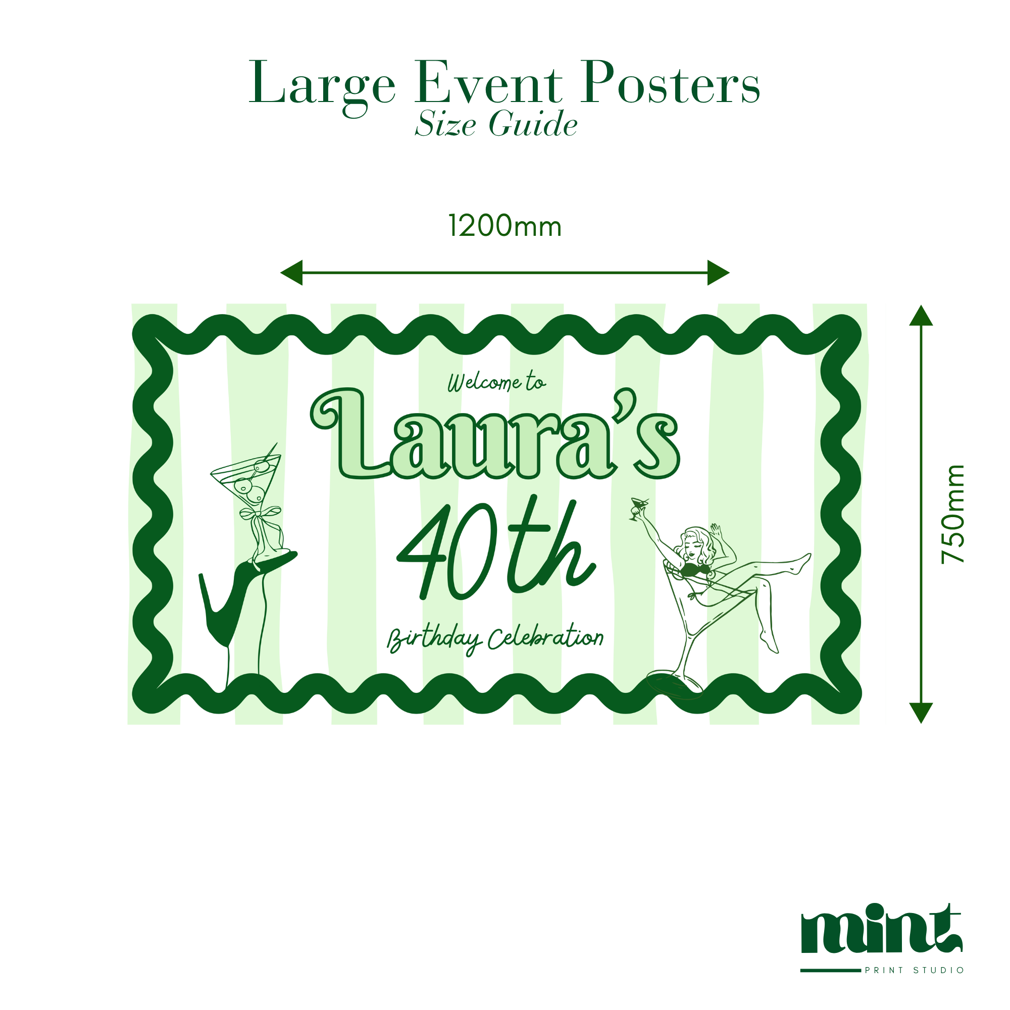 Custom Large Event Poster