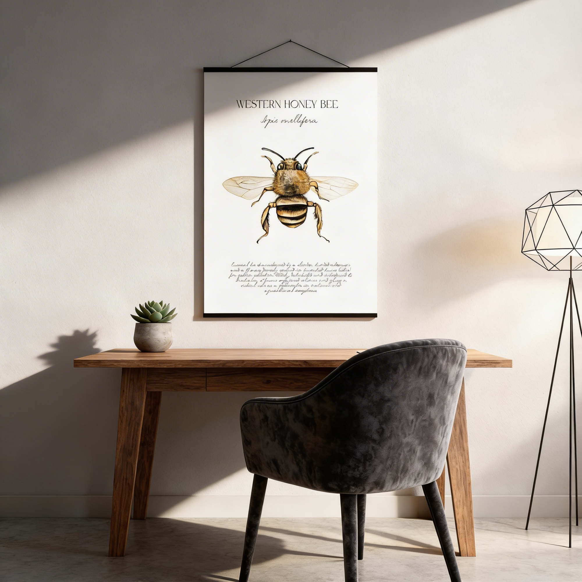 Honey Bee | Wall Art Print