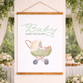 Babyshower | Custom Hanging Wall Print