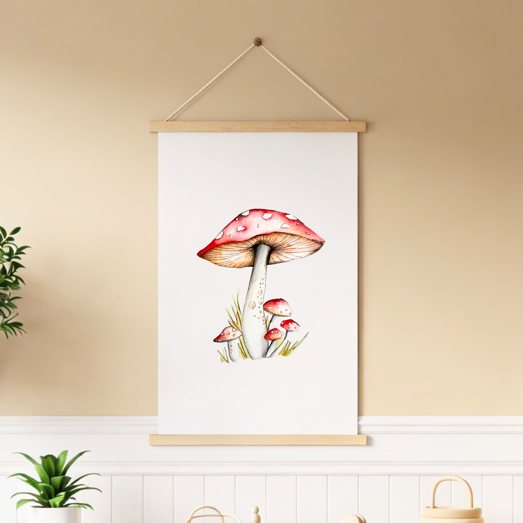 Toadstool | Wall Art Print