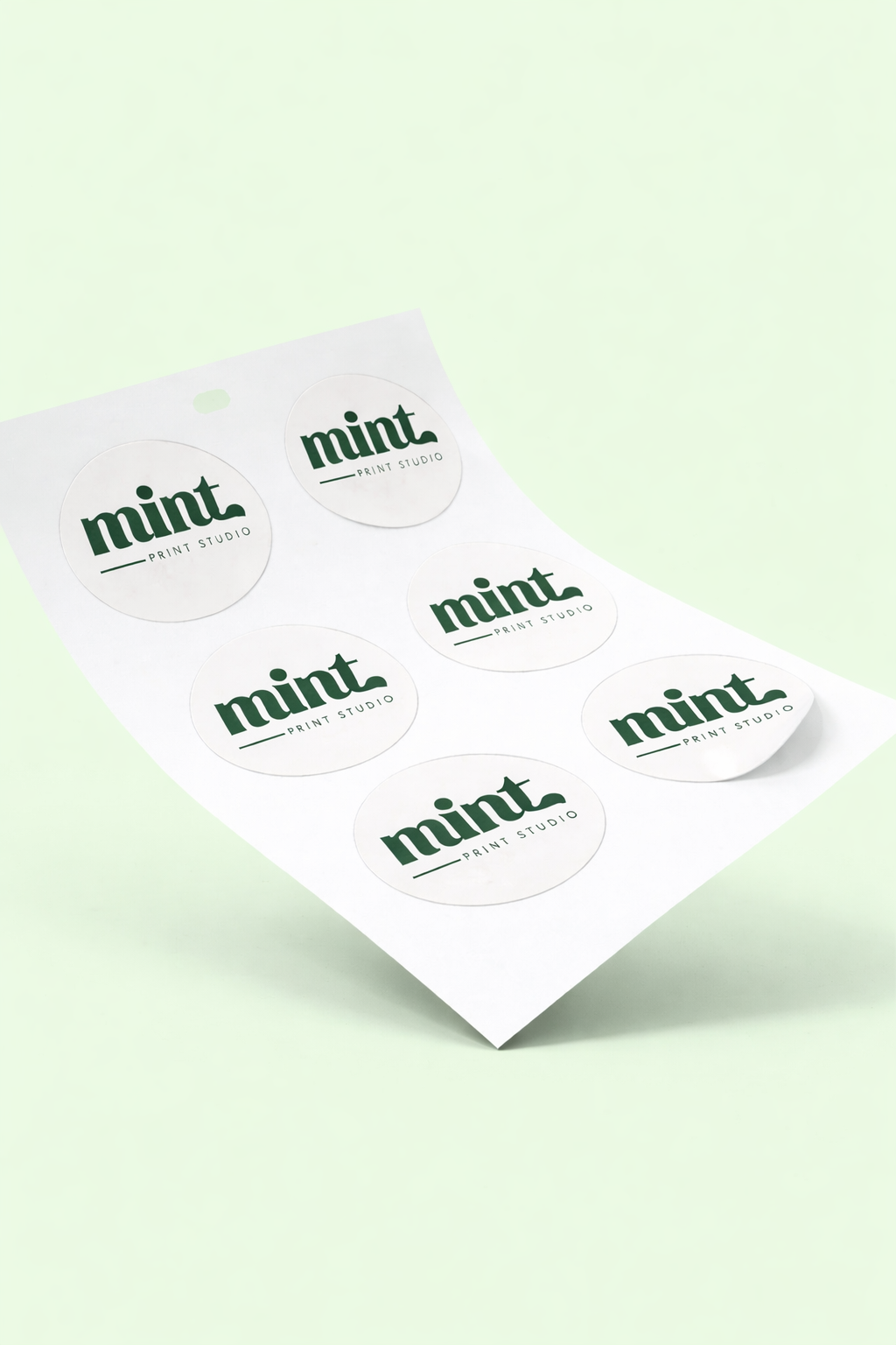 Circle Stickers Sheet | Vinyl