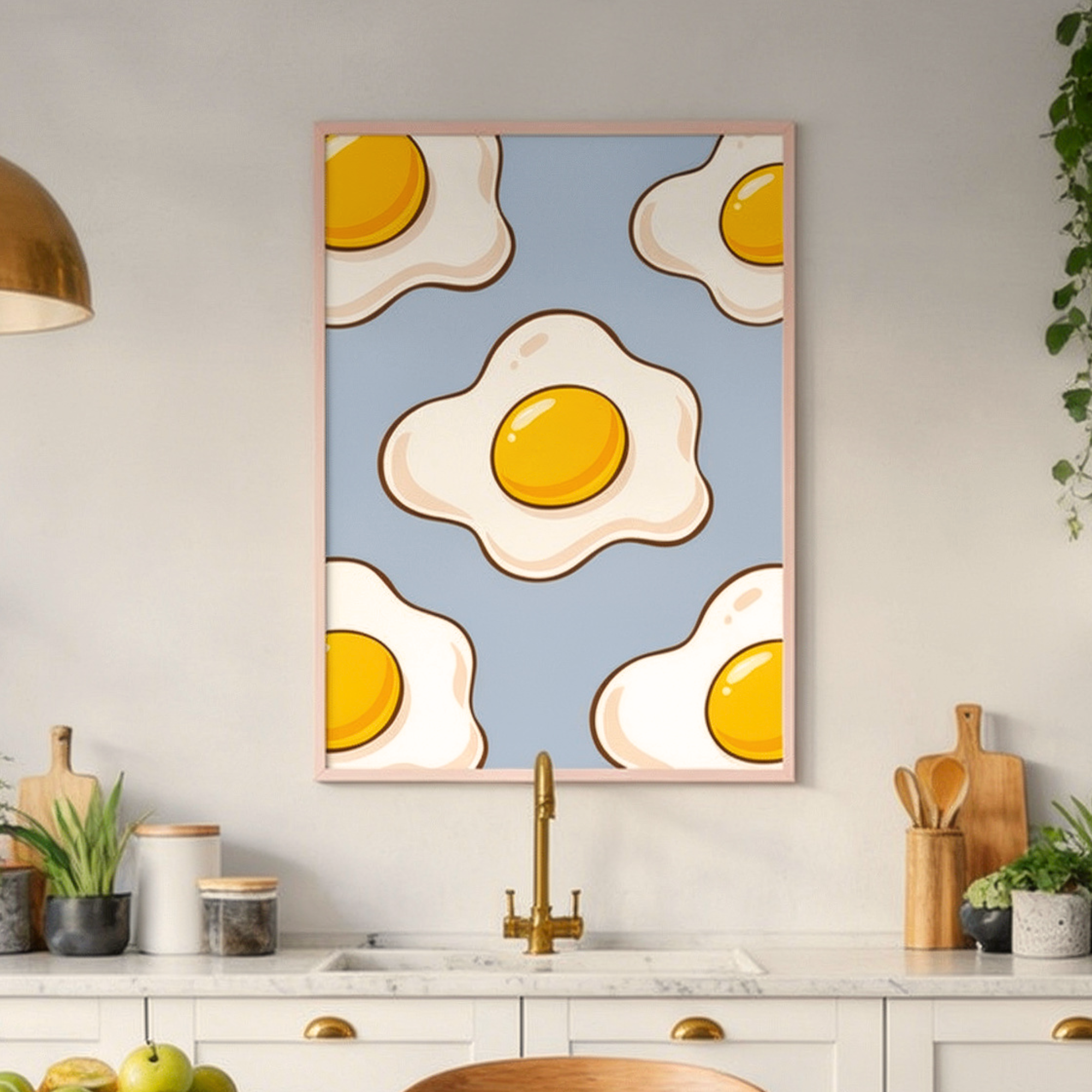 "Sunny Side Up" | Kitchen Wall Poster