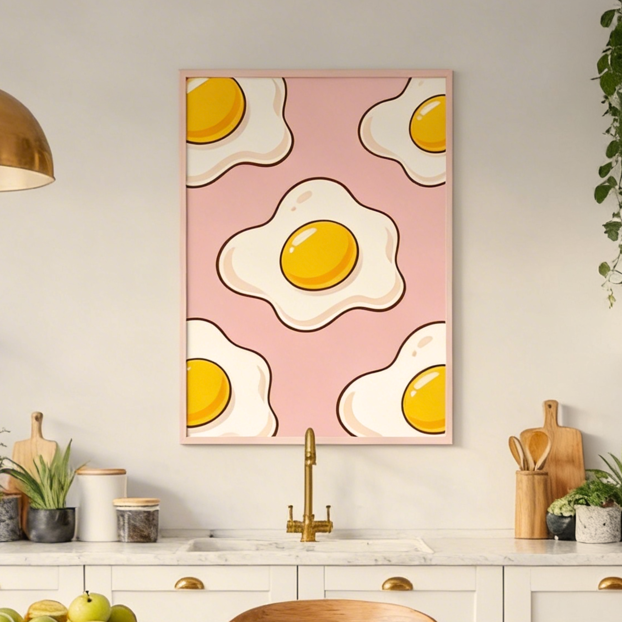 "Sunny Side Up" | Kitchen Wall Poster