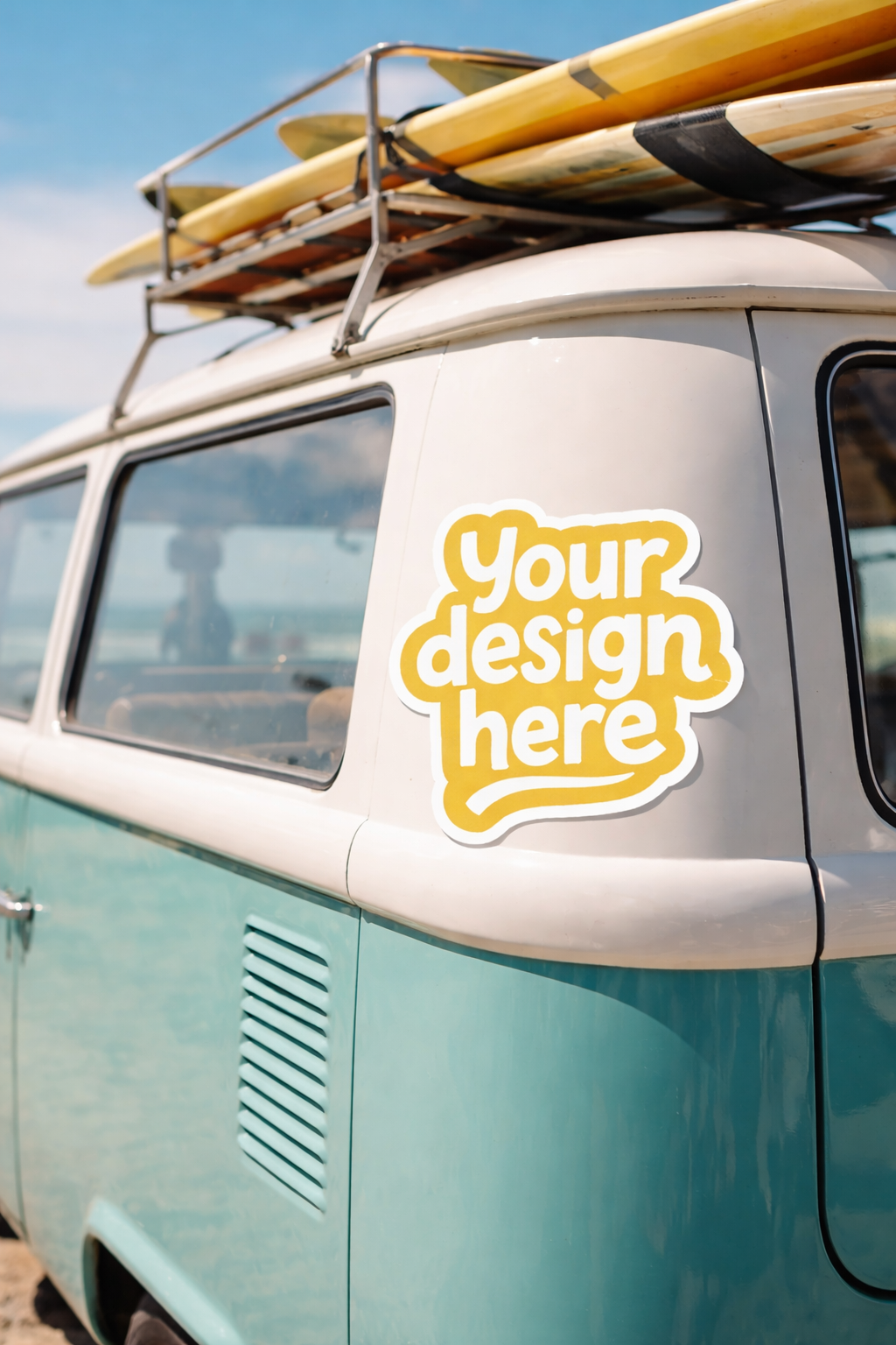 Custom Surfer Stickers